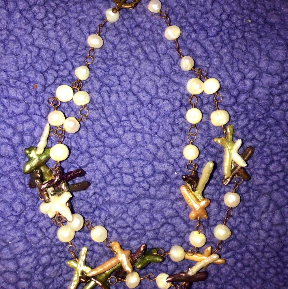 Fresh Water Pearls Necklace with